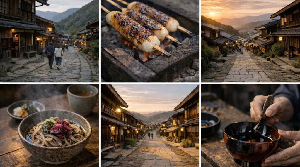 木曽路 観光モデルコースの全体像