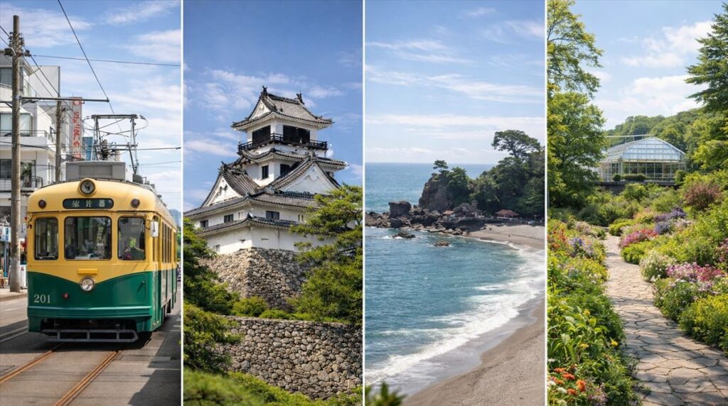 高知観光を車なしで満喫する1泊2日モデルコース