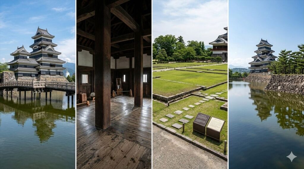 【松本を半日で楽しむ観光モデルコース】国宝松本城の見学