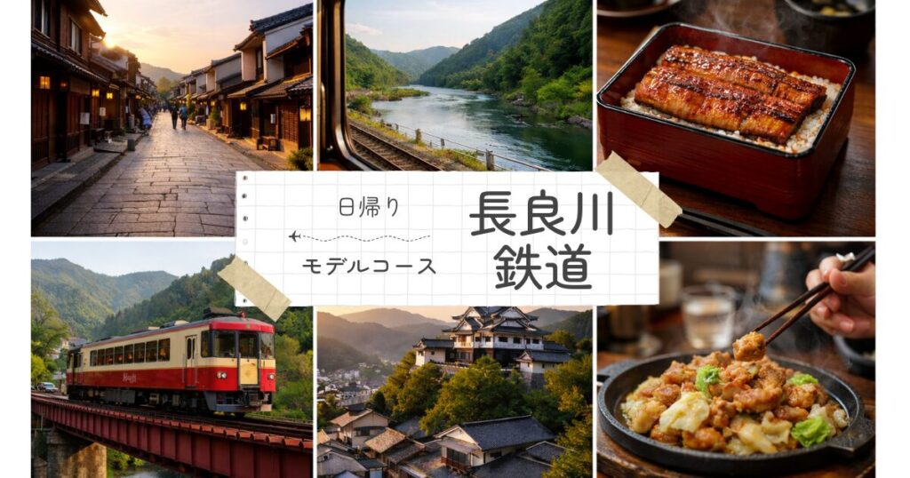 長良川鉄道で清流の絶景旅へ！日帰り観光モデルコース3選と沿線グルメ・観光スポット