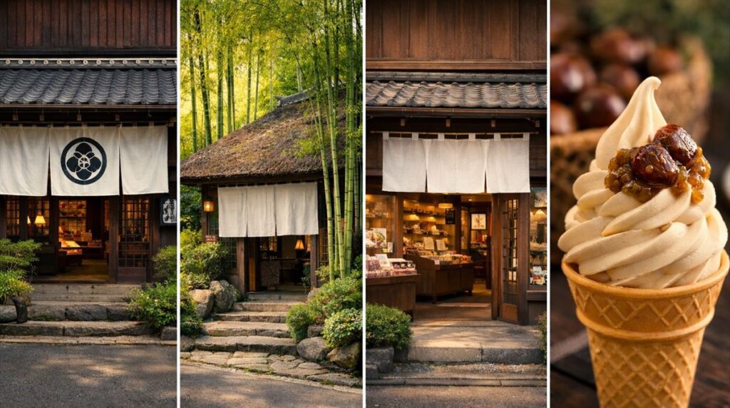 【小布施 半日で巡る観光モデルコース】で味わう栗スイーツ