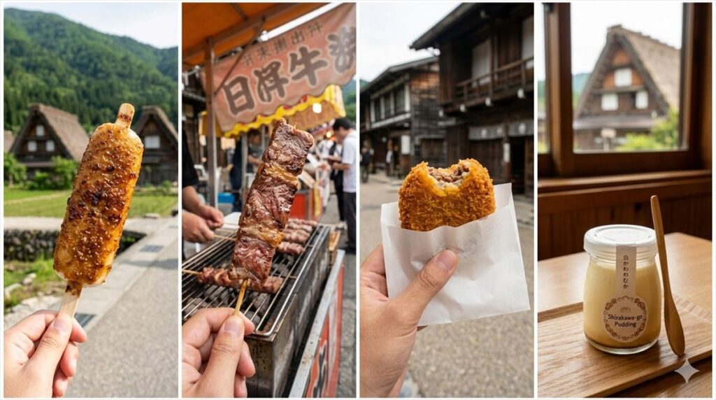 白川郷で食べるべき!半日でも楽しめるグルメ・ランチガイド